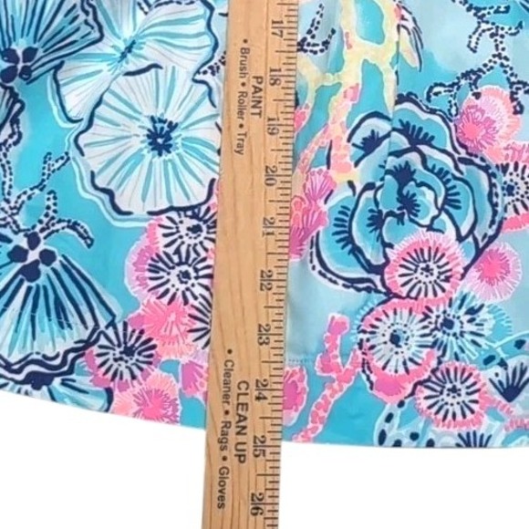 Lilly Pulitzer Mini Haylan Dress Girls Sz 10 Bali Blue Once Upon a Tide NEW NWT - Picture 16 of 16